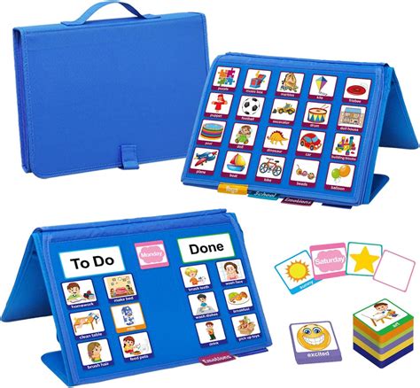 Portable Felt Book | Autism Visual Schedule for Kids, Bedtime Routine Chart for Toddlers ...