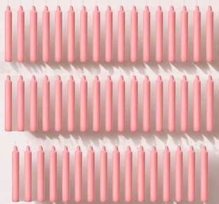 ASIDEA Pack of 50 Stick candles for home decoration, BIrthday, Diwali ...