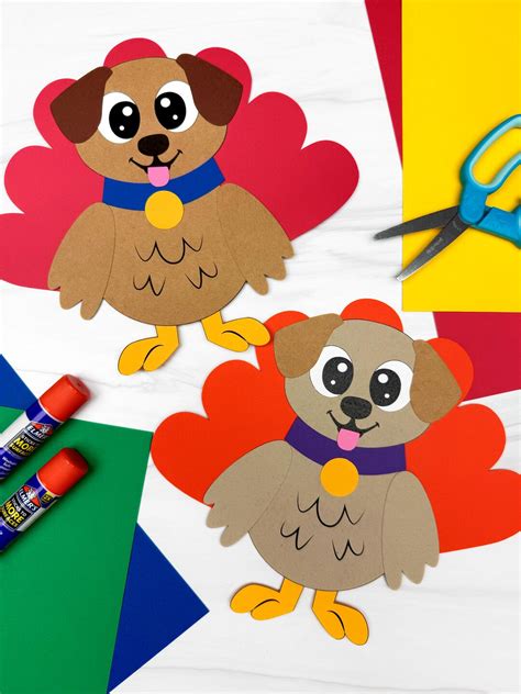 Dog Turkey Disguise Craft Template | Hide the Turkey Project ...