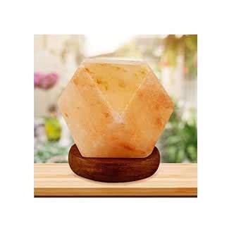 Buy Helloo Natural Air Purifier Himalayan Salt Lamp- Organic Pink Rock ...