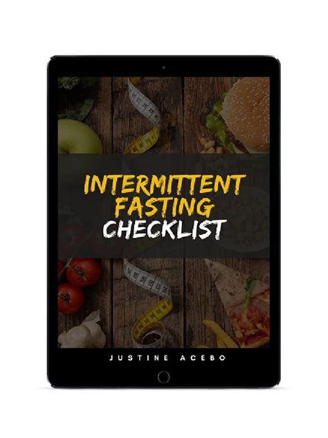 Image result for Intermittent Fasting Printable Guide