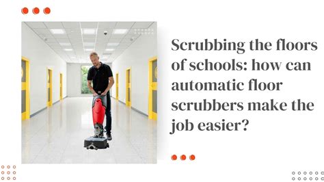 Automatic Floor Scrubbers for School Floor Cleaning