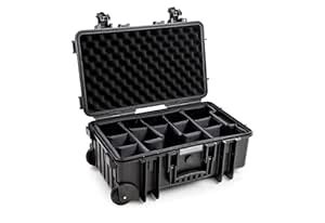 B&W International Polypropylene Hard 8.8 inch SUITCASE(6600/B/RPD_Black ...