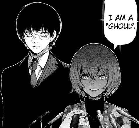 TG:re Vol. 6 Ch. 63 - Haise and Takatsuki on conference / "I am a ghoul ...