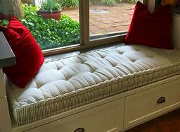 Image result for Custom Bench Cushions
