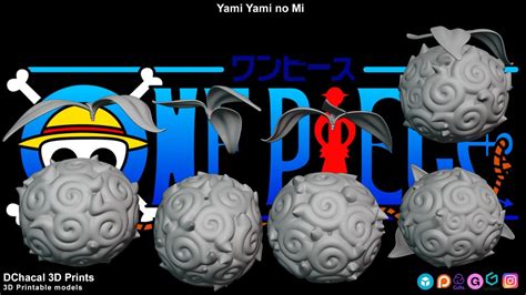 Yami Yami No Mi - One Piece 3D model 3D printable | CGTrader