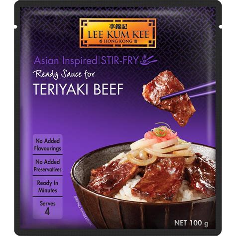Calories in Lee Kum Kee Sauce Teriyaki Beef calcount