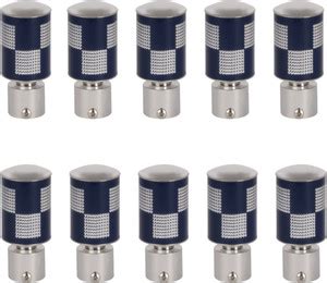 Spotbia Blue Rod Rail Bracket, Curtain Knobs Metal Price in India - Buy ...