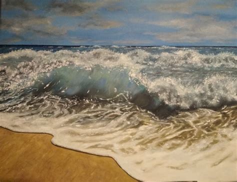 Peinture La vague