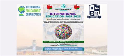 International Education Fair 2025, Hotel Muscat Holiday - Muscat ...