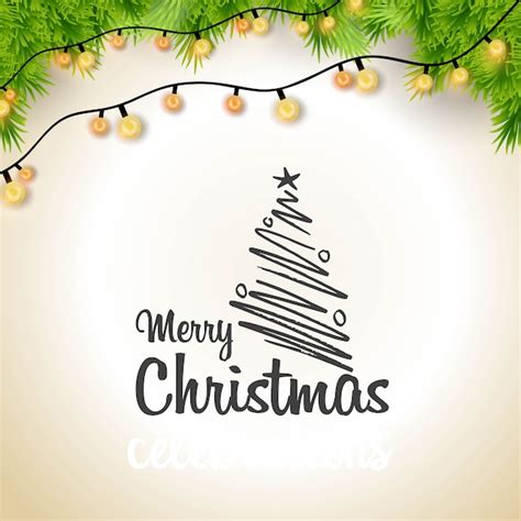 Merry christmas 2019 background | Free Vector