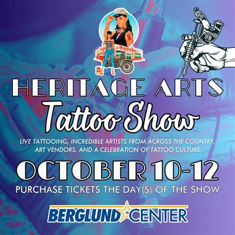 Berglund - 🎨 Ink. Art. Culture. The Heritage Arts Tattoo Show returns ...