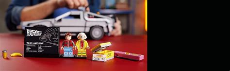 LEGO Back to The Future Time Machine 10300 Building Kit for Adults