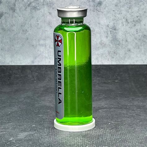 Amazon.com: ELACE Vial Virus 02 T Virus Anti Virus Resident Evil Representation of a Virus for ...