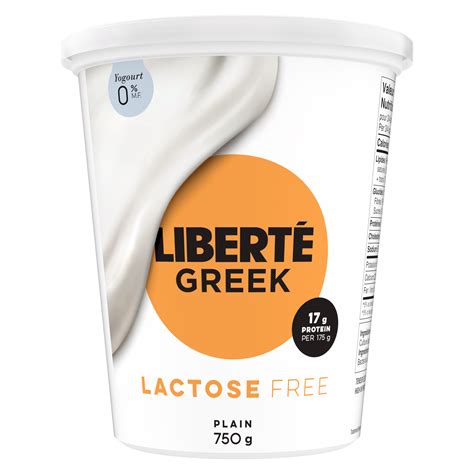 Liberté Greek Plain 0% Lactose free
