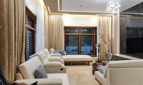 5 bedroom 3,000 sqft interior design by Inddecore Interio in Chalakudy ...