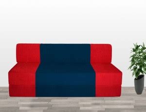 Spaces Therapy 2 Seater Double Foam Fold Out Sofa Cum Bed Price in ...