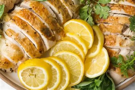 Roast Chicken With Lemon And Terragon Butter – meatzza