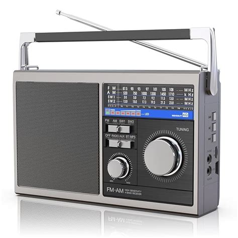 Portable Shortwave Radio, AM FM SW Transistor Radio with Best Reception ...