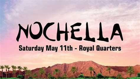 Nochella , Royal Quarters, Nundah, 11 May 2024 | AllEvents.in