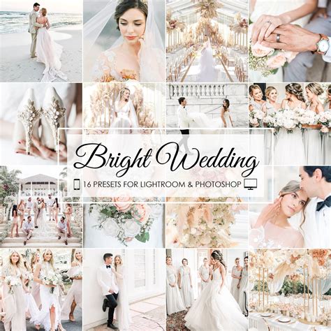 Light and airy wedding presets | Beachweddingtips.com