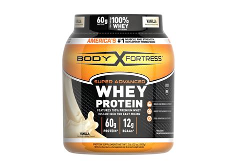 Body Fortress Whey Protein Powder Vanilla Nutrition Facts at Susan ...