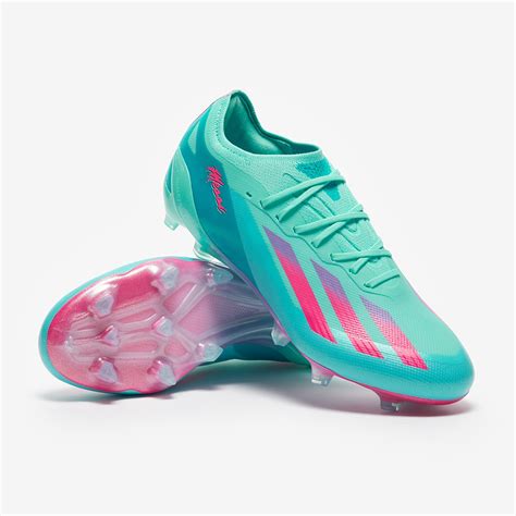 adidas X Crazyfast Messi x Miami .1 FG - Turquosie/Pink - Mens Boots ...