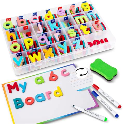 Amazon.com: Magnetic Letters for Classroom Alphabet Letters Kit 234 Pcs ...