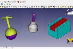 Image result for Free CAD A2 Plus Simulation Python