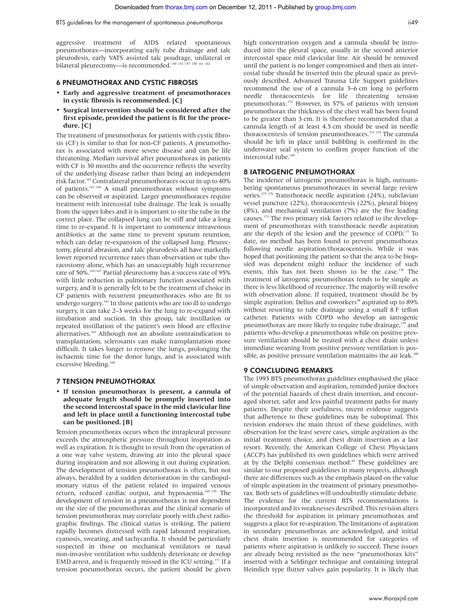 Spontaneous pneumothorax | PDF