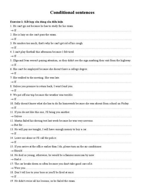 Image result for Conditional Sentences PDF