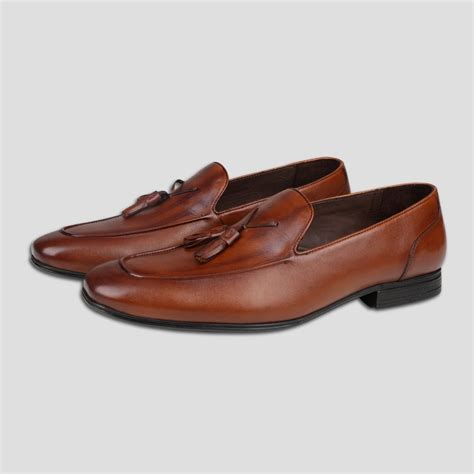 Ezok Leather Tan Formal Shoes For Men – Ezok Shoes
