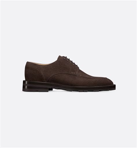 Dior Regency Derby Shoe Brown Suede | DIOR