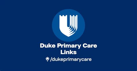 Duke Primary Care Links | Linktree