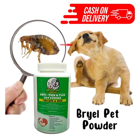 🐕🐈⚡BRYELS CARE BUY1 TAKE1 PET POWDER 50G Anti Tick and Flea Pet Powder Dog Cat Puppy Grooming ...