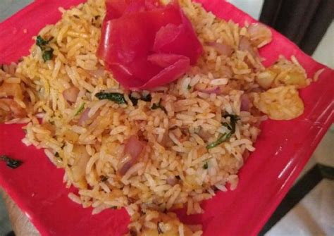 Potato and soya granuals biryani Recipe by Kuldeep Kaur - Cookpad