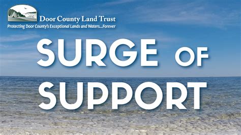Surge of Support to Protect Pebble Beach - Door County Land Trust