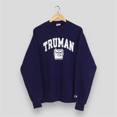 Vintage Truman State Bulldogs Football Ncaa Sweatshirt Medium Truman ...