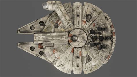 Star Wars Millennium Falcon 3D model | CGTrader
