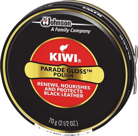 Amazon.com: Kiwi Parade Gloss Shoe Polish - Black - 2.5 oz. - Large ...