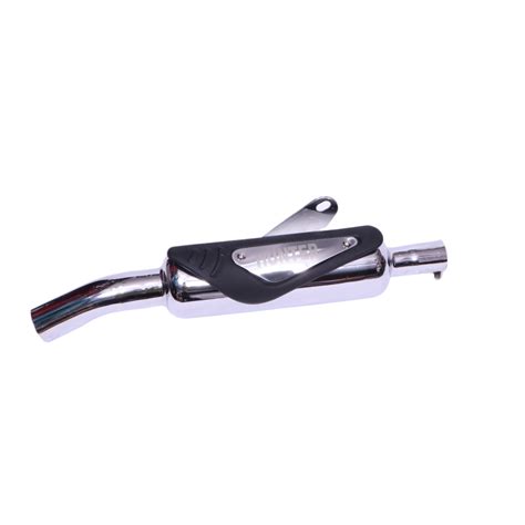 Angular HK Indore exhaust with Plate for Royal Enfield Hunter – Sans ...