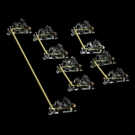 Clear PCB Mount Stabilizers for Mechanical Keyboard 60 or 87 Keys– UNIQKART