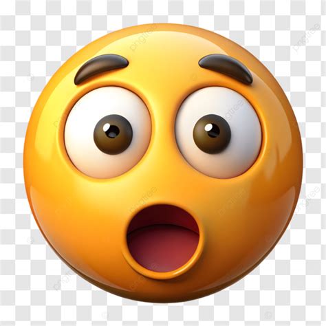 Surprised Face Emoji, Emoji, Open Mouth, Face PNG Transparent Image and ...