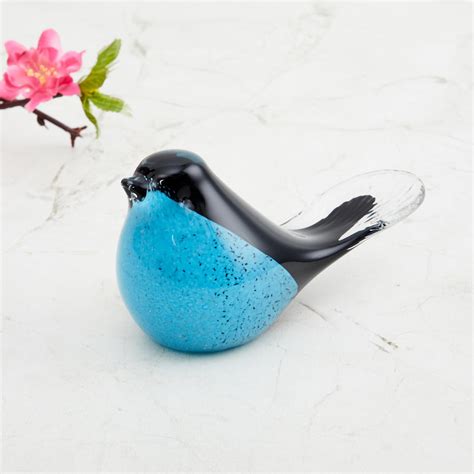 Buy Cosmos Glass Bird Figurine from Home Centre at just INR 1199.0