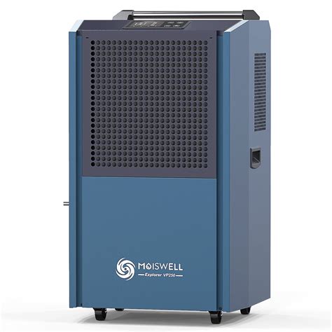 Moiswell 250 Pints Commercial Dehumidifier with Pump, Industrial ...