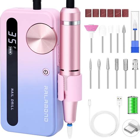 Amazon.com: Professional Electric Nail Drill File:COSYGLOW Glitter ...