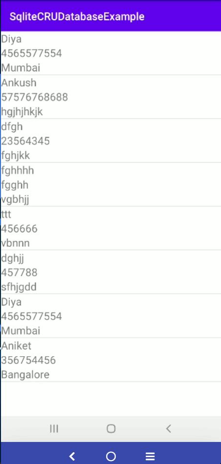 Image result for SQLite CRUD Operations