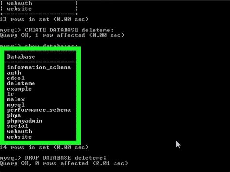 Image result for How to Delete Database in MySQL Xampp
