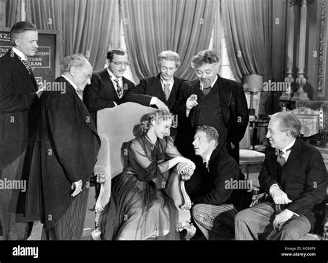 A SONG IS BORN, seated: Virginia Mayo, Danny Kaye, Hugh Herbert ...