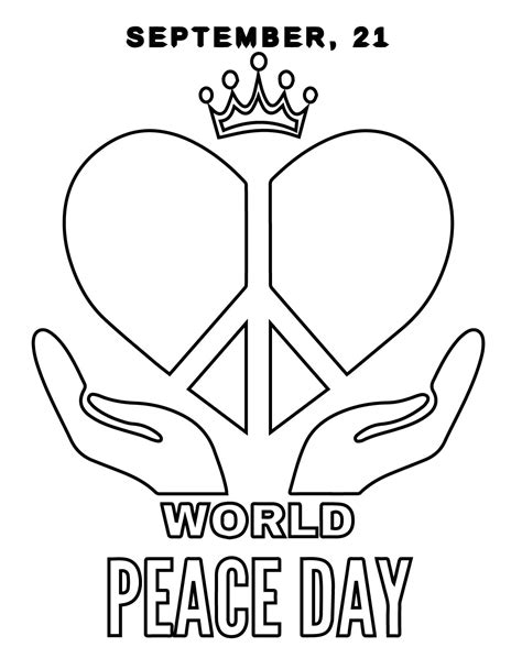 International Peace Day Coloring Pages [2025]